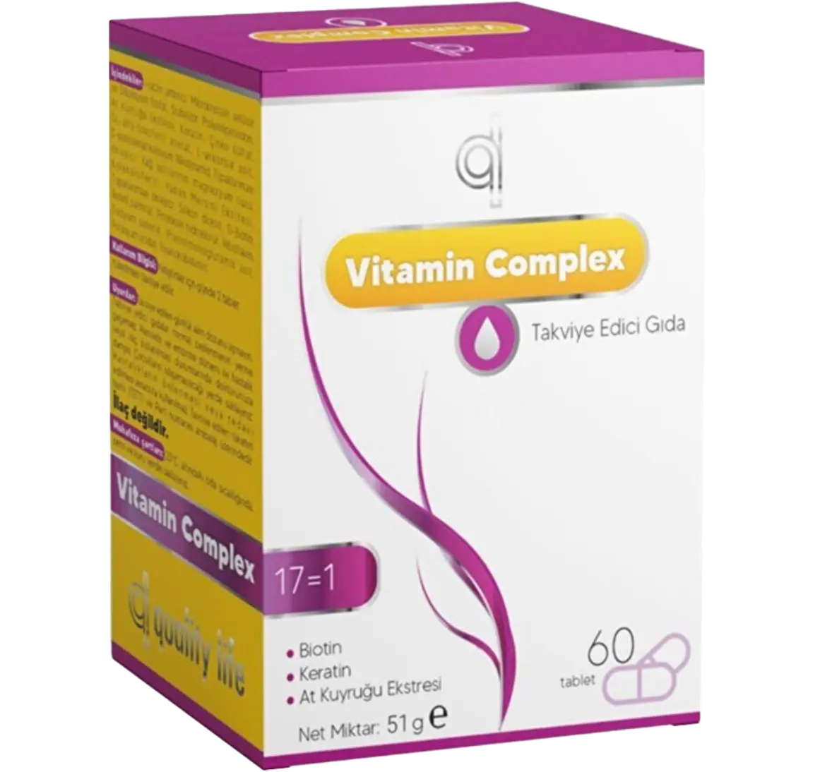 quality life saç vitamini